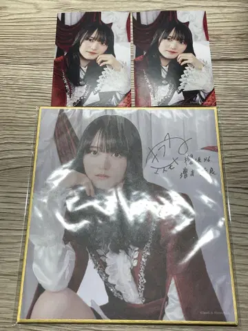 사쿠라자카46 마스모토 키라 사쿠코레 미니 색지 + 스티커