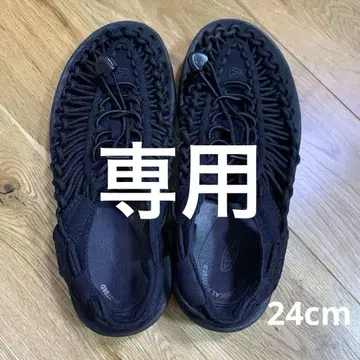 keen 킨 유니크 여성용 샌들 블랙 24cm