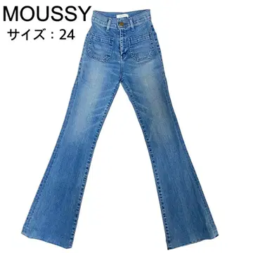 MOUSSY 마우지 플레어 데님 부츠 컷 스트레치 청바지 24