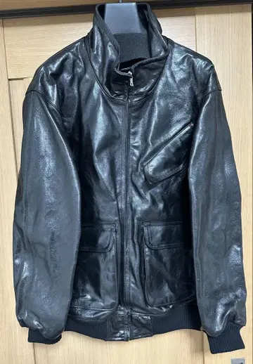 25AW LAMB LEATHER ZIP BLOUSON 사이즈 4