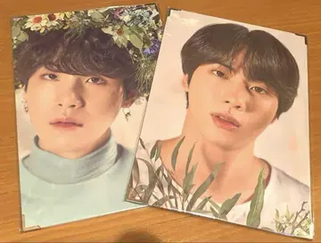 공식 LYS 프리미엄 사진 프리 포토 BTS 윤기 진 2장 세트