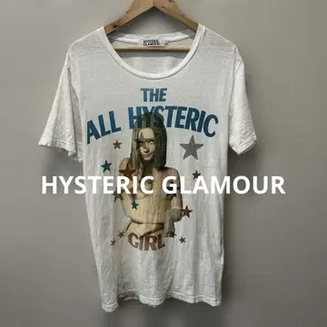 HYSTERIC GLAMOUR 기무라 타쿠야 착용 T셔츠 화이트 S