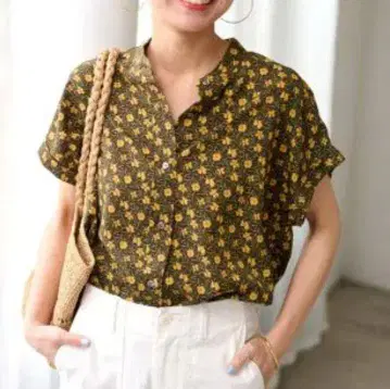 택 포함 새상품 저널 스탠다드 리룸 블라우스