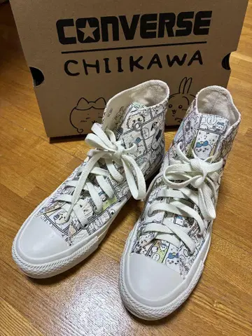 CONVERSE 치이카와 하이컷 스니커즈 23.0cm
