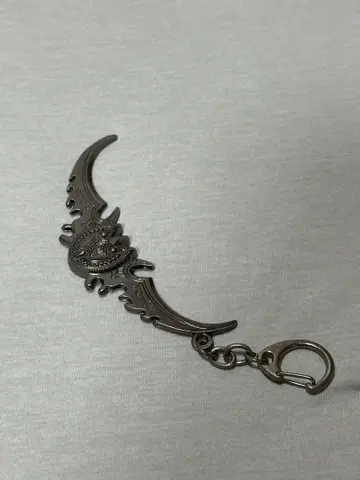 날개 모양 메탈 키링 초레어