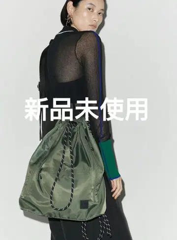 UN3D. 4WAY NYLONBAG 카키 택 포함 새상품