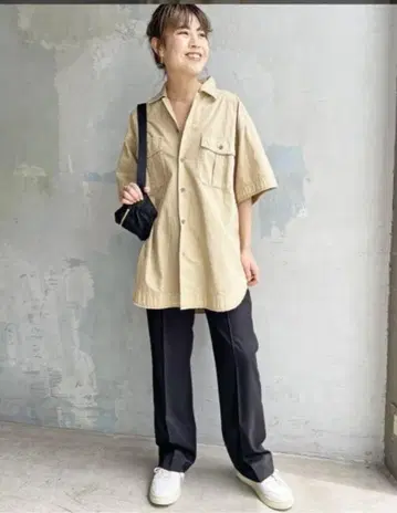 가먼트 다이 유틸리티 셔츠