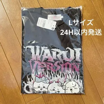 치이카와 마지카루 치이카와 티셔츠 나쁜 버전 3개 스미 L 사이즈