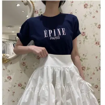 epine 네이비 반팔 티셔츠