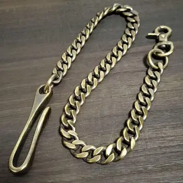 키헤이 12mm 지갑 체인 빈티지 브라스 낚시 바늘