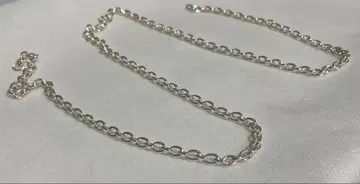 고로즈 새상품 굵은 롱 체인 (체인, 실버)