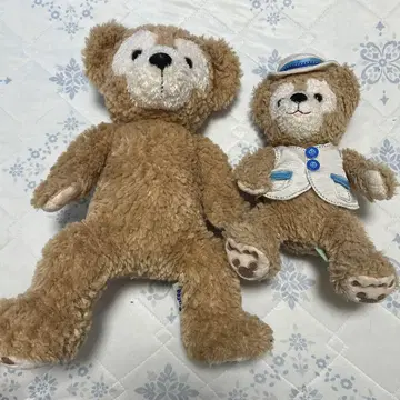 더피 봉제 인형 2개 세트