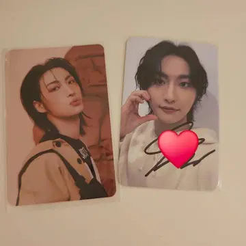ATEEZ 송파 트레이딩 카드 친필 사인