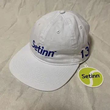 Setinn x peperboy 세트인 x 페이퍼보이 로고 캡 화이트