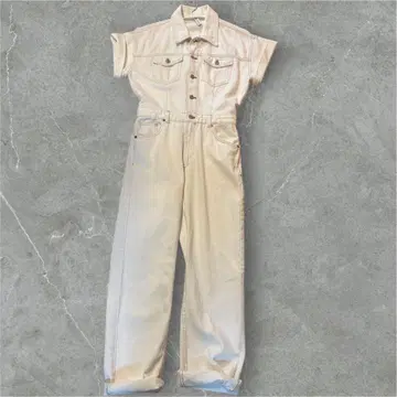 자라 데님 살로펫 올인원