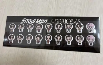 [새상품 미개봉] SnowMan SERIOUS 초회 A 혜택 스노푸쿠 씰