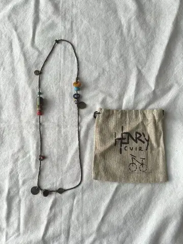 HENRY CUIR 앙리 쿠이 Lee 목걸이