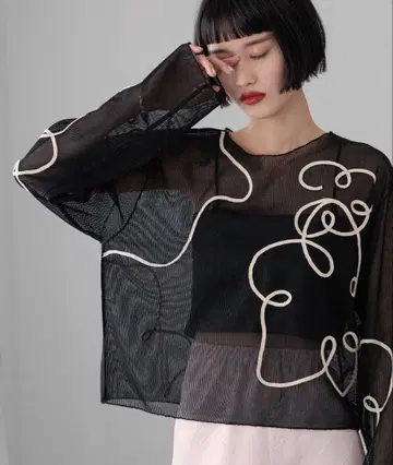 자수 풀오버 LS 291349