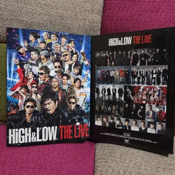 HiGH&LOW THE LIVE DVD 3장 세트