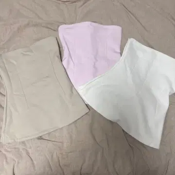 Zara interlock bandeau top 3 세트