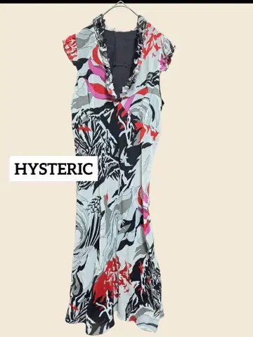 HYSTERIC 플라워 무늬 맥시 길이 원피스