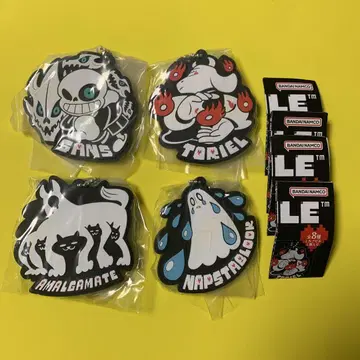 UNDERTALE 캡슐 러버 마스코트 4종 세트