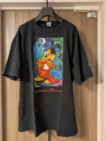 disney 디즈니 판타지아 vintage T셔츠 미키