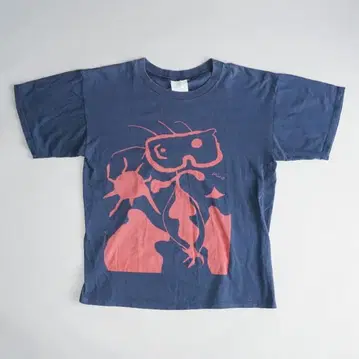 구제 의류 90년대 빈티지 Joan Miro 조안 미로 아트 티셔츠 L