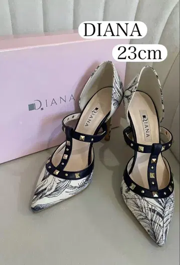DIANA 다이애나 보타니컬 무늬 펌프스 23cm