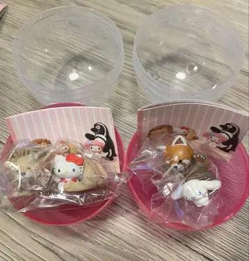 텐노지 동물원 한정판 캡슐 토이 키티와 시나몬