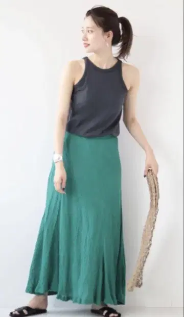 플라주 Linen Gauze 스커트