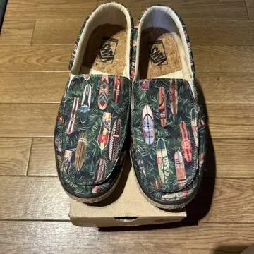 Vans 서핑보드 패턴 슬립온