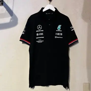 F1 메르세데스 페트로나스 AMG 피케 셔츠 M 사이즈