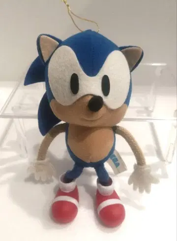 소닉 더 헤지혹 봉제 인형 1991 1992 SEGA 레트로