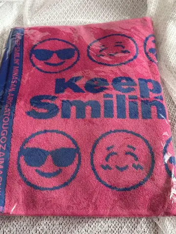사잔 올스타즈 특별 라이브 Keep Smiling 스마일리 타월