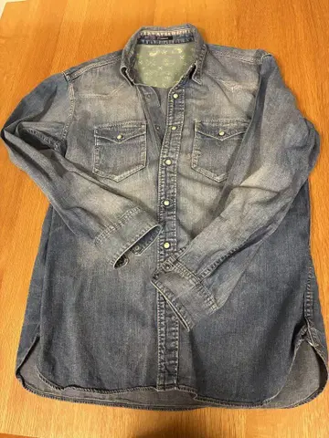 DENHAM Paul Shirt 인디고