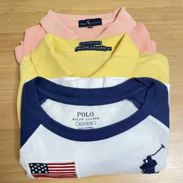 POLO 랄프 로렌 티셔츠 피케 셔츠 3개 세트