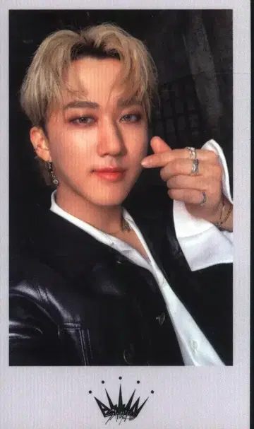 StrayKids 초회 한정판 C Changbin ALL IN 폴라로이드