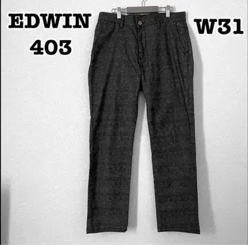 EDWIN 에드윈 403 봄/여름 마 혼방 컬러 데님 썸머 데님 팬츠