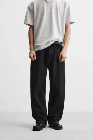 ZARA 자라 BAGGY FIT 데님 팬츠 LIMITED EDITION