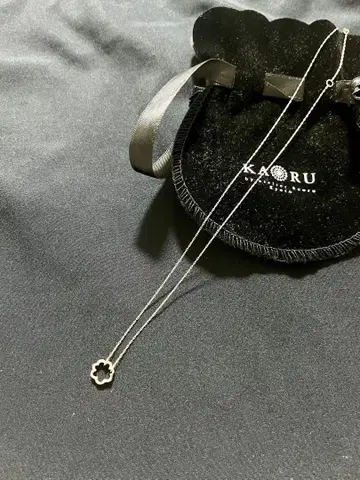 KAORU 미모사 실버 목걸이