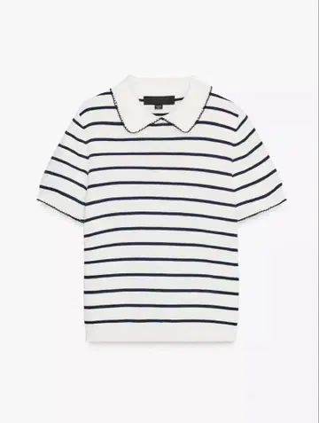 ZARA 파이핑 니트탑