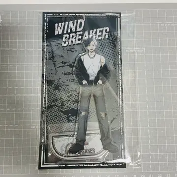 WIND BREAKER 사쿠라 하루카 아크릴 스탠드 락 레더 윈브레