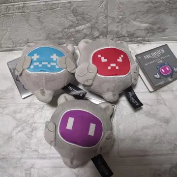 파이널 판타지 XIV 마스코트 아웃러너 봉제 인형 3종 세트
