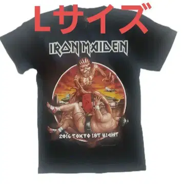 밴딩 티셔츠 IRON MAIDEN 아이언 메이든 L 사이즈