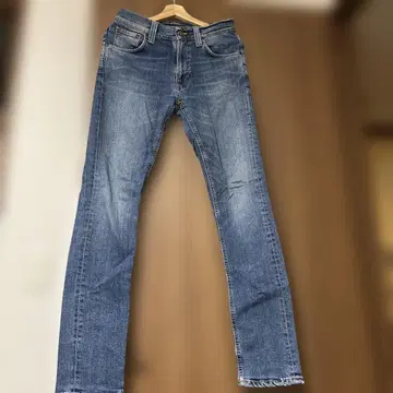 Nudie Jeans Co. 스키니 데님 라이트 블루