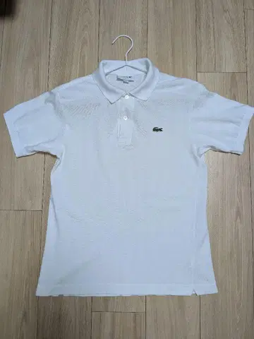 LACOSTE L1212 남성용 피케 셔츠 화이트