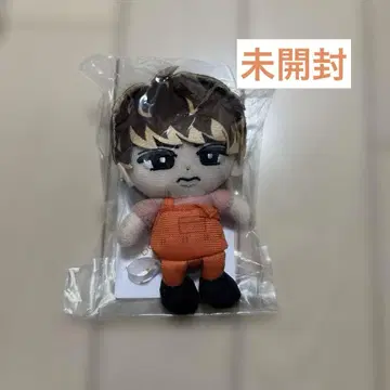 봉제 인형 오렌지색 오버롤 2023년 제작