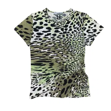 Rare Robert Cavalli Leopard Design Tee