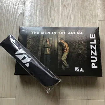 새상품 THE MEN IN THE ARENA 업그레이드 혜택 퍼즐 부채